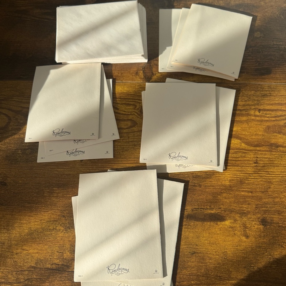 Reproducta Rendez-vous Complete 12 Note Cards & Envelopes‎ Box Set #700 USA - Picture 6 of 9